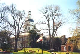 [photo, State House (from East St.), Annapolis, Maryland]