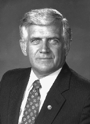 [photo, Larry E. Haines, State Senator]
