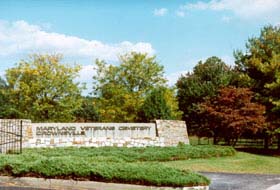 [photo, Crownsville State Veterans Cemetery, Crownsville, Maryland]