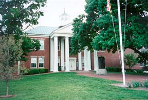 [photo, Calvert County Courthouse, Prince Frederick, Maryland]