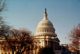 [photo, U.S. Capital (east view from Independence Ave.), Washington, DC]